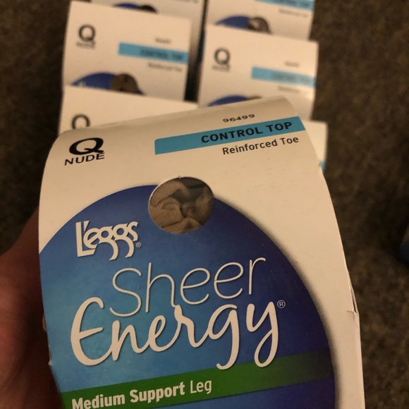 Leggs Other - LEGGS Sheer Energy Nude PantyHose Bundle of 7